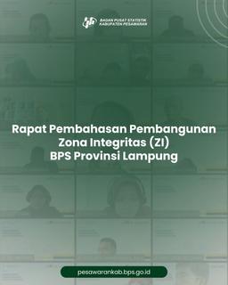 Lampung Province BPS Integrity Zone Discussion Meeting