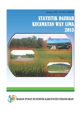 Kecamatan Way Lima Dalam Angka 2013