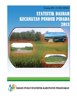 Kecamatan Punduh Pidada Dalam Angka 2013