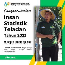 Insan Statistik Teladan Badan Pusat Statistik Kabupaten Pesawaran Tahun 2023