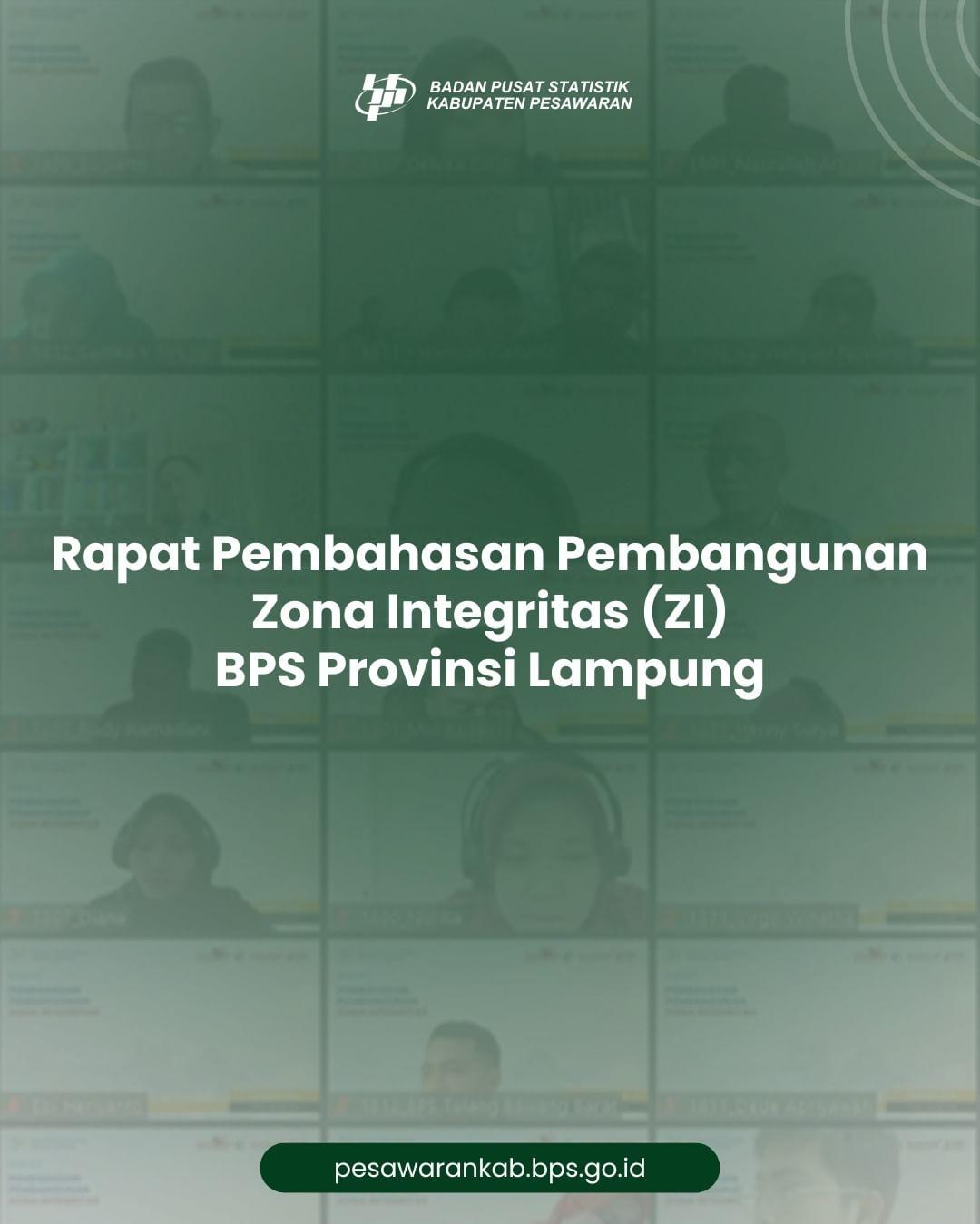 Rapat Pembahasan Pembangunan Zona Integritas (ZI)