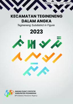 Tegineneng Subdistrict In Figures 2023