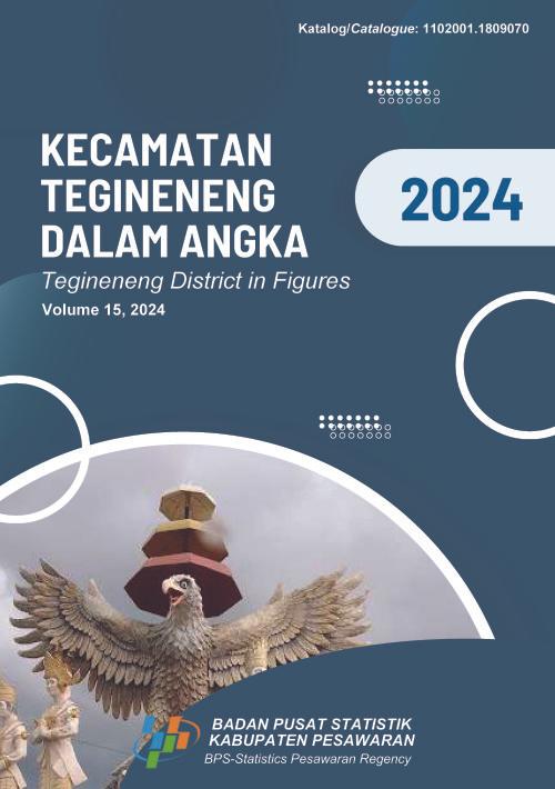 Kecamatan Tegineneng Dalam Angka 2024