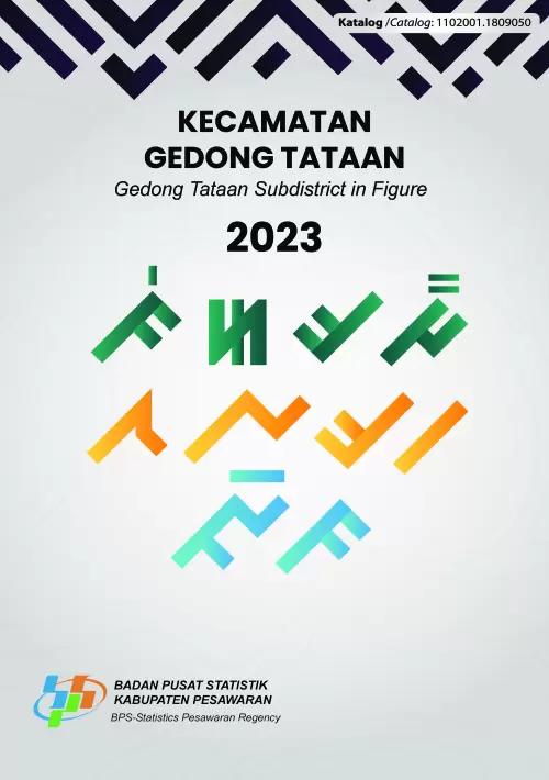 Gedung Tataan Subdistrict in Figures 2023