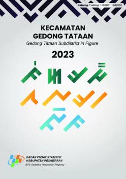 Kecamatan Gedung Tataan Dalam Angka 2023