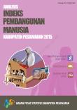 Analysis of Human Development Index of Pesawaran Regency 2015