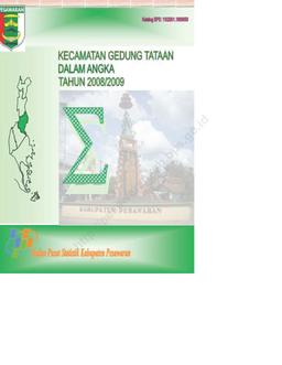 Statistical Gedung Tataan Dalam Angka 2009