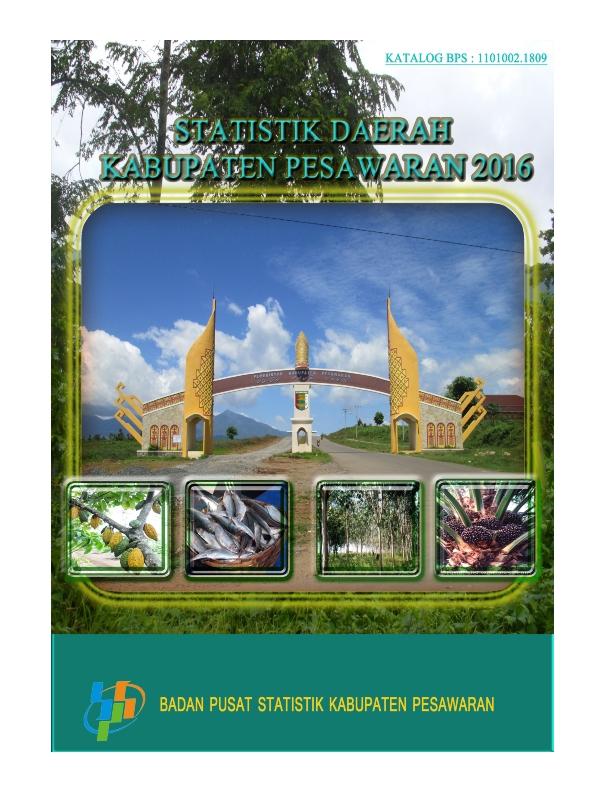 Statistik Daerah Pesawaran 2016