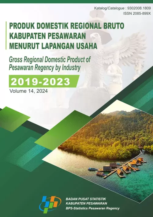 Produk Domestik Regional Bruto Kabupaten Pesawaran Menurut Lapangan Usaha 2019-2023